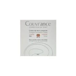 Avène Avene Couvrance Creme De Teint Compacte Confort SPF30 10gr 4.0 Miel Make-up σε Μορφή Κρέμας για Ξηρό Δέρμα