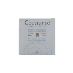 Avène Avene Couvrance Creme De Teint Compacte Confort SPF30 10gr 2.5 Beige Make-up σε Μορφή Κρέμας για Ξηρό Δέρμα
