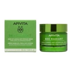Apivita Bee Radiant Κρέμα-Gel Light Texture για Σημάδια Γήρανσης & Ξεκούραστη Όψη 50ml