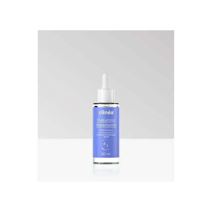 Clinea Hyaluronic Waterbomb Serum Ενυδατικός & Kαταπραϋντικός Oρός, 30ml 3 Clinea Hyaluronic Waterbomb Serum Ενυδατικός & Kαταπραϋντικός Oρός, 30ml