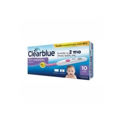Clearblue Digital Ovulation Test Ψηφιακό Τεστ Ωορρηξίας 10 Τεστ