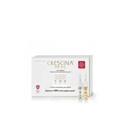 Crescina HFSC 100% 500 Complete Man (10+10 Vials) Θεραπεία Ανάπτυξης Μαλλιών & Κατά της Τριχόπτωσης για Άνδρες