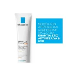 LA ROCHE-POSAY La Roche Posay Effaclar Duo [+] SPF30 40ml Κρέμα για τις Ατέλειες του Δέρματος -Best Beauty Shop effaclar duo spf30 3