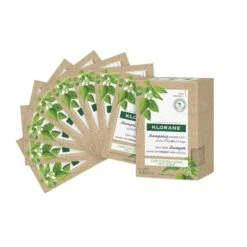 Klorane Ortie Σαμπουάν Mάσκα 2 σε 1 για Λιπαρά Μαλλιά με Τσουκνίδα 8 X 3gr