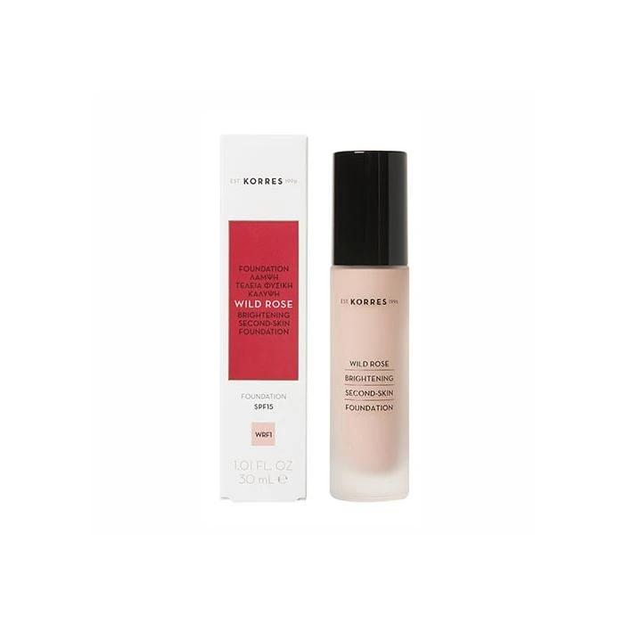 Korres Wild Rose WRF1 Brigthening Second-Skin Foundation 30ml Άγριο Τριαντάφυλλο 3 Korres Wild Rose WRF1 Brigthening Second-Skin Foundation 30ml Άγριο Τριαντάφυλλο