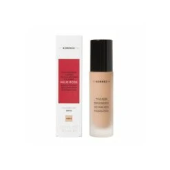 Korres Wild Rose WRF3 Brigthening Second-Skin Foundation 30ml Άγριο Τριαντάφυλλο