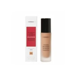 Korres Wild Rose WRF4 Brigthening Second-Skin Foundation 30ml Άγριο Τριαντάφυλλο