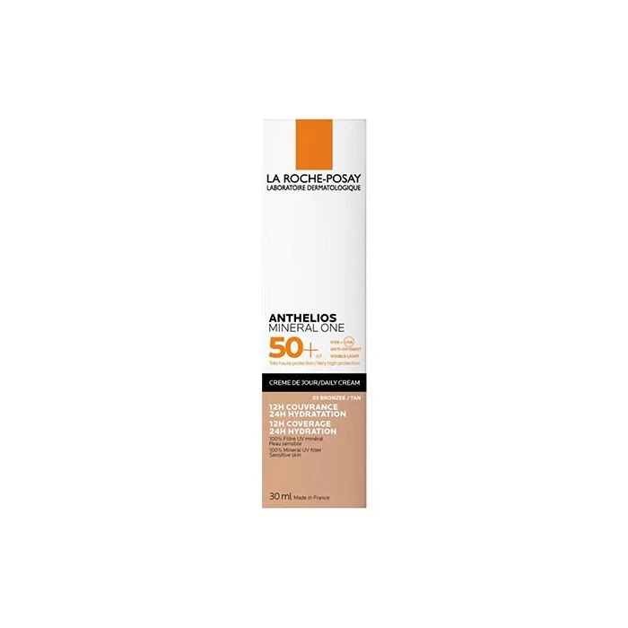 LA ROCHE-POSAY La Roche Posay Anthelios Mineral One SPF50+ 30ml SHADE 3 Αντιηλιακή Κρέμα Προσώπου με Χρώμα 4 LA ROCHE-POSAY La Roche Posay Anthelios Mineral One SPF50+ 30ml SHADE 3 Αντιηλιακή Κρέμα Προσώπου με Χρώμα - Image 2