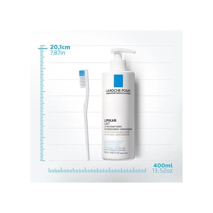 LA ROCHE-POSAY La Roche Posay ΝΕΟ Lipikar Lait Relipidant Corps 400ml Γαλάκτωμα Σώματος 6 LA ROCHE-POSAY La Roche Posay ΝΕΟ Lipikar Lait Relipidant Corps 400ml Γαλάκτωμα Σώματος - Image 4