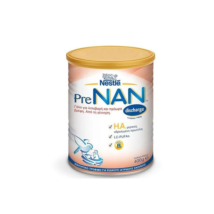 Nestlé® Nestle PreNAN Discharge Γάλα Για Λιποβαρή Μωρά 400gr 3 Nestlé® Nestle PreNAN Discharge Γάλα Για Λιποβαρή Μωρά 400gr