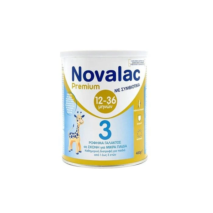 Novalac Premium 3 Γάλα Σκόνη 400gr για Παιδιά 3 Novalac Premium 3 Γάλα Σκόνη 400gr για Παιδιά