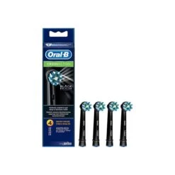 Oral B Oral-B Cross Action Black Ανταλλακτική Κεφαλή 4 Τεμάχια