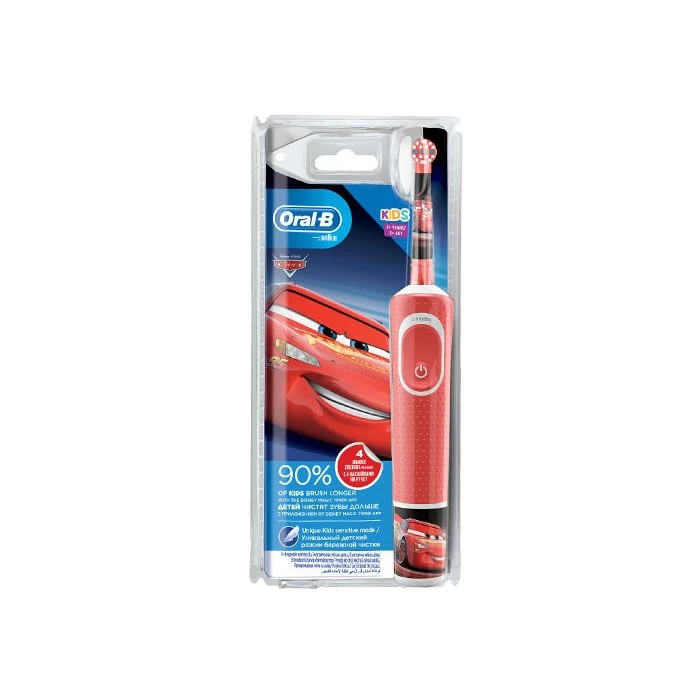 Oral B Oral-B Vitality Kids Cars Ηλεκτρική Παιδική Επαναφορτιζόμενη Οδοντόβουρτσα 3+ Ετών 1 Τεμάχιο 3 Oral B Oral-B Vitality Kids Cars Ηλεκτρική Παιδική Επαναφορτιζόμενη Οδοντόβουρτσα 3+ Ετών 1 Τεμάχιο