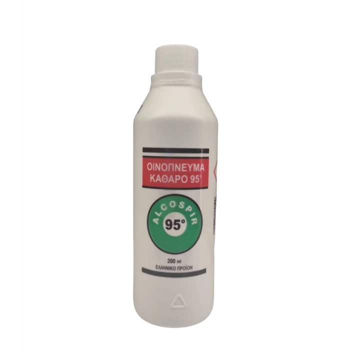 AlfaCare Alcospir Καθαρό Οινόπνευμα 95° 200ml 3 AlfaCare Alcospir Καθαρό Οινόπνευμα 95° 200ml