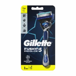 Gillette® Gillette Fusion5 ProGlide 1 Τεμάχιο + 2 Aνταλλακτικά Ξυριστική Mηχανή με Τεχνολογία FlexBall
