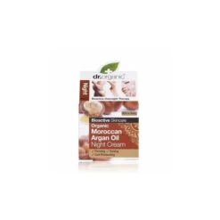 Dr Organic Dr. Organic Organic Moroccan Argan Oil Night Cream 50ml Αντιγηραντική Κρέμα Νύχτας Έλαιο Αργκάν