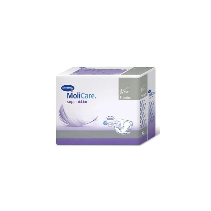 Hartmann Molicare Premium Soft Super Πάνες Ακράτειας Νύχτας Medium 30 Τεμάχια 3 Hartmann Molicare Premium Soft Super Πάνες Ακράτειας Νύχτας Medium 30 Τεμάχια