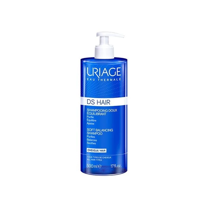 Uriage DS Hair Soft Balancing Shampoo 500ml Σαμπουάν κατά της Πιτυρίδας 3 Uriage DS Hair Soft Balancing Shampoo 500ml Σαμπουάν κατά της Πιτυρίδας