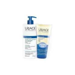 Uriage Xemose Anti-itch Soothing Oil Balm 500ml Βάλσαμο, Έλαιο κατά του Κνησμού + Huile Lavante Apaisante 200ml Λάδι Καθαρισμού Προσώπου - Σώματος Για Ξηρό Δέρμα -Best Beauty Shop uriage xemose