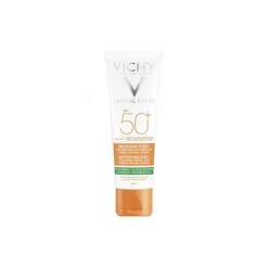 Vichy Capital Soleil Mattifying 3in1 SPF50+ 50ml Αντιηλιακή Κρέμα Προσώπου για Ματ Αποτέλεσμα