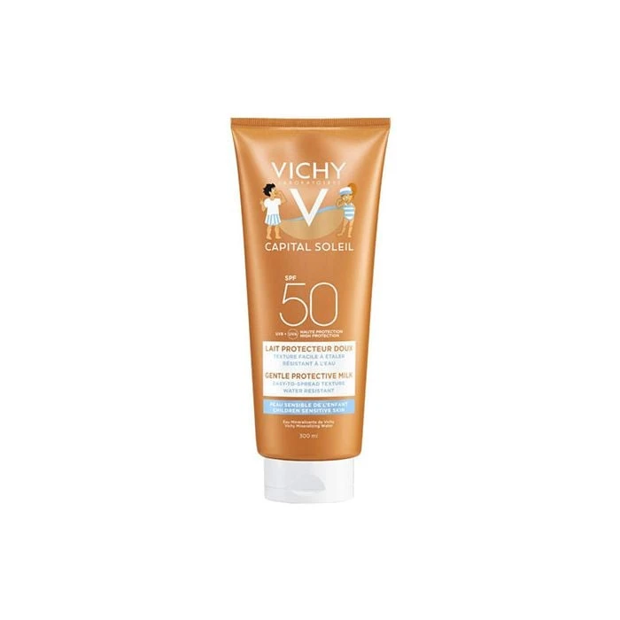 Vichy Capital Soleil Lait Enfants SPF50+ 300ml Αντιηλιακό Γαλάκτωμα για Παιδιά με Ευαίσθητες Επιδερμίδες 3 Vichy Capital Soleil Lait Enfants SPF50+ 300ml Αντιηλιακό Γαλάκτωμα για Παιδιά με Ευαίσθητες Επιδερμίδες