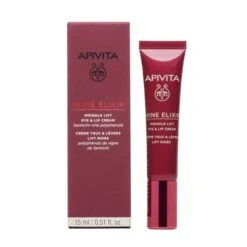 Apivita ΝΕΑ Wine Elixir Αντιρυτιδική Κρέμα Lifting για τα Μάτια & τα Χείλη 15ml